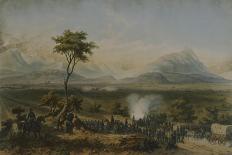 Battle of Veracruz, General Scott's Troops Attacking and Capturing City, 1847, Mexican-American War-Carl Nebel-Giclee Print