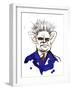 Carl Nielsen, Danish composer and conductor; colour caricature-Neale Osborne-Framed Giclee Print