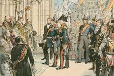 The Coronation of Wilhelm I, King of Prussia and First German Emperor-Carl Rohling-Giclee Print