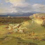 View Over Florence, circa 1829-Carl Rottmann-Giclee Print