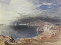 Landscape Near Corinth, C.1835-Carl Rottmann-Framed Stretched Canvas