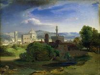 The Colosseum in Rome, 1828-Carl Rottmann-Framed Giclee Print