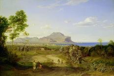 View over Palermo, 1828-Carl Rottmann-Giclee Print