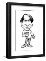 Carl Sagan, US Astronomer-Gary Gastrolab-Framed Photographic Print