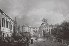 View of the Main Gatchina Palace, Mid of the 19th C-Carl Schulz-Framed Giclee Print