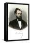 Carl Schurz, with Autograph.-null-Framed Stretched Canvas
