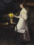 Arranging Daffodils, 1894-Carl Thomsen-Giclee Print