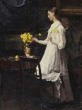 Arranging Daffodils, 1894-Carl Thomsen-Giclee Print