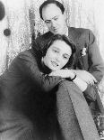 Patricia Neal with Roald Dahl, 1954-Carl Van Vechten-Framed Stretched Canvas