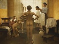 Bath Time-Carl Vilhelm Meyer-Framed Stretched Canvas