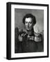 Carl Von Clausewitz, Print Made by F. Michelis, 1830-Karl Wilhelm Wach-Framed Giclee Print