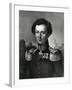 Carl Von Clausewitz, Print Made by F. Michelis, 1830-Karl Wilhelm Wach-Framed Giclee Print