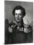 Carl Von Clausewitz, Print Made by F. Michelis, 1830-Karl Wilhelm Wach-Mounted Giclee Print