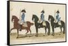 Carl Von Huyne's Dragoner Regiment, Hesse-Cassel, C.1784-J. H. Carl-Framed Stretched Canvas