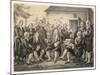 Carl Von Linne Ka Linnaeus Swedish Naturalist Visited by Gustav III 1790-C.a. Dahlstrom-Mounted Art Print