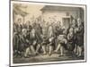 Carl Von Linne Ka Linnaeus Swedish Naturalist Visited by Gustav III 1790-C.a. Dahlstrom-Mounted Art Print