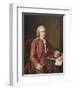 Carl Von Linne Known as Linnaeus Swedish Naturalist and Botanist-A. Roslin-Framed Photographic Print