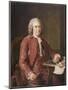 Carl Von Linne Known as Linnaeus Swedish Naturalist and Botanist-A. Roslin-Mounted Photographic Print