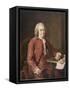 Carl Von Linne Known as Linnaeus Swedish Naturalist and Botanist-A. Roslin-Framed Stretched Canvas