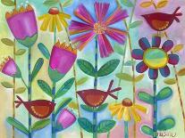 Magic Garden-Carla Bank-Stretched Canvas