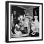 Carla Boni at a Tailor's Shop-null-Framed Photographic Print