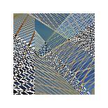 Steel And Sky 3-Carla West-Framed Giclee Print