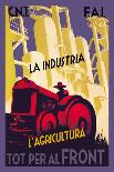Industry and Agriculture for the Front-Carles Fontsere-Art Print