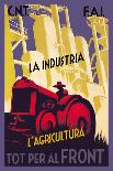 Industry and Agriculture for the Front-Carles Fontsere-Framed Art Print