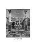 The Ruins of Pompeii, Italy, 19th Century-Carleton Carleton-Mounted Giclee Print