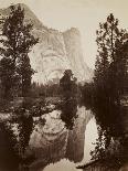 Taysayac, Half Dome, 4967 Ft, Yosemite, 1861 (Mammoth Plate Albumen Print)-Carleton Emmons Watkins-Giclee Print