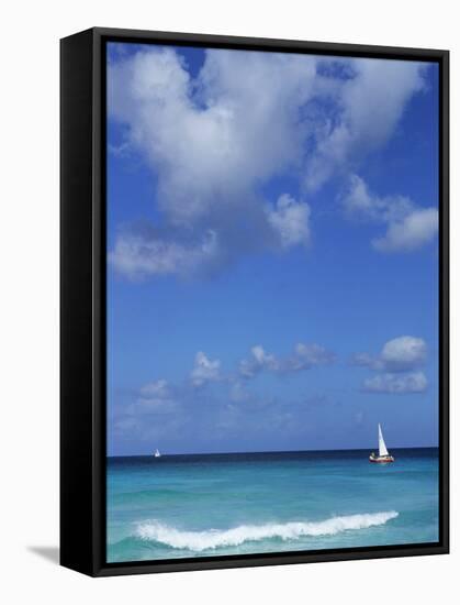 Carlisle Bay, Barbados, Caribbean-Doug Pearson-Framed Stretched Canvas