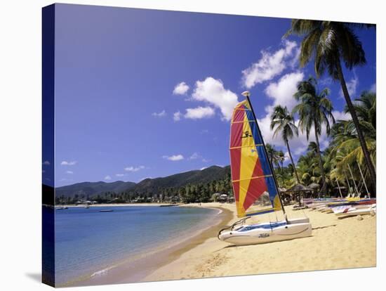 Carlisle Bay Beach, Antigua-Michael DeFreitas-Stretched Canvas