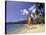 Carlisle Bay Beach, Antigua-Michael DeFreitas-Stretched Canvas