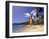 Carlisle Bay Beach, Antigua-Michael DeFreitas-Framed Premium Photographic Print