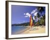 Carlisle Bay Beach, Antigua-Michael DeFreitas-Framed Photographic Print