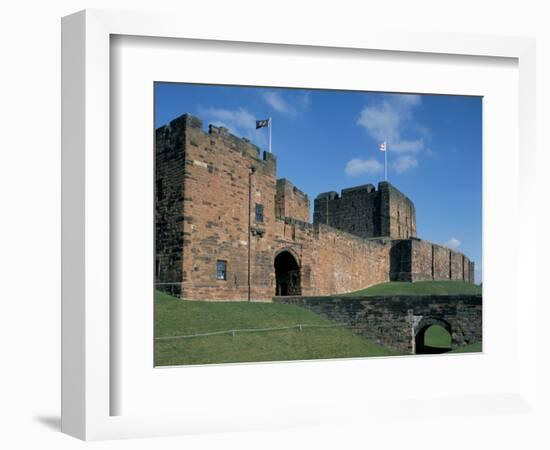 Carlisle Castle, Carlisle, Cumbria, England, UK-G Richardson-Framed Photographic Print