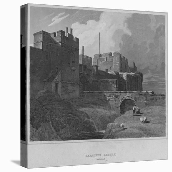 'Carlisle Castle, Cumberland', 1814-John Greig-Stretched Canvas