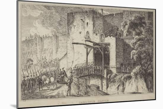 Carlisle Castle-null-Mounted Giclee Print
