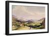 Carlist Fort El Parque with Fuentarabia and Mouth of the Bidassoa, 1838-Henry Wilkinson-Framed Giclee Print