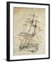 Carlo Alberto Frigate, Which Was Launched in 1853 and Demolished in 1876, Italy, 19th Century-null-Framed Giclee Print