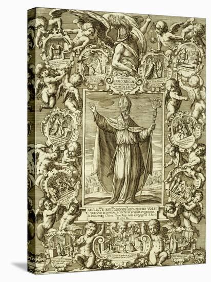 Carlo Bascape, Bishop of Novara, 1624-null-Stretched Canvas