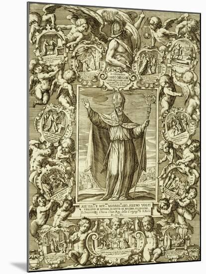 Carlo Bascape, Bishop of Novara, 1624-null-Mounted Giclee Print