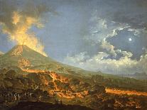 Eruption of Vesuvius from the Slopes of the Crater-Carlo Bonavia-Giclee Print