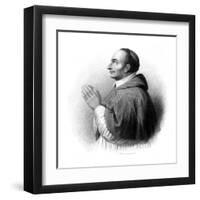 Carlo Borromeo Clasping-H Robinson-Framed Art Print