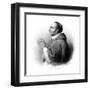 Carlo Borromeo Clasping-H Robinson-Framed Art Print