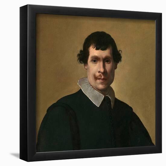 Carlo Ceresa / 'Portrait of Young Man', ca. 1650, Italian School, Canvas, 62 cm x 51 cm, P02589.-CARLO CERESA-Framed Poster