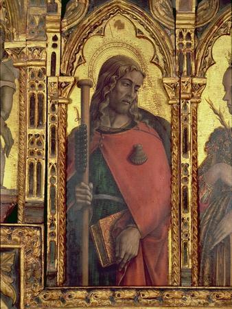 St. James, Detail from the San Martino Polyptych