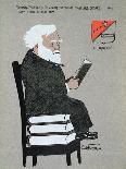 Caricature of Andrew Carnegie-Carlo De Fornaro-Stretched Canvas