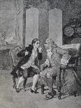 Scene from Comedy Benevolent Curmudgeon-Carlo Goldoni-Giclee Print