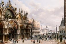 St. Mark's and the Doge's Palace, Venice-Carlo Grubacs-Framed Giclee Print